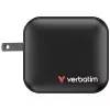 Verbatim Carregador GaN 100W Universal Preto Carregamento Rápido AC Interior