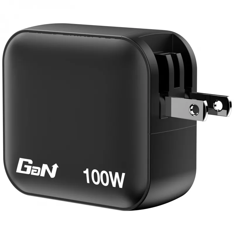 Verbatim Carregador GaN 100W Universal Preto Carregamento Rápido AC Interior