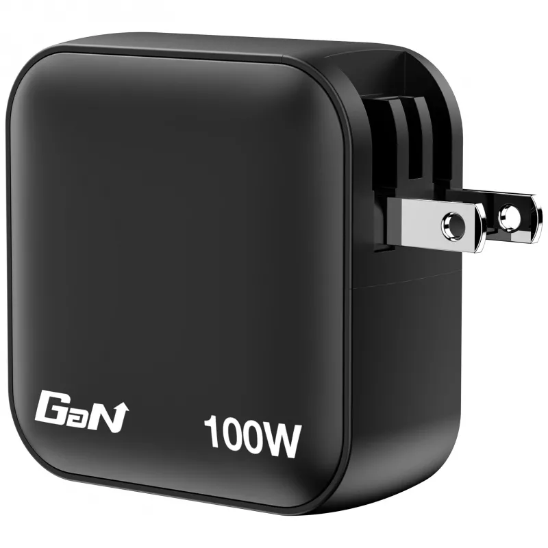 Verbatim Mini Carregador GaN 100W 4 Portas Ficha US com Adaptadores EU e UK