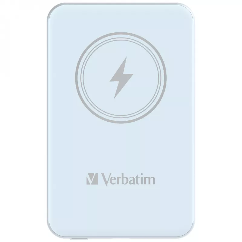 Verbatim Charge 'n' Go Powerbank Magnética Sem Fios 5000 mAh Azul