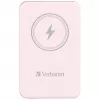 Verbatim Charge 'n' Go Powerbank Magnética Sem Fios 5000mAh Rosa