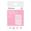 Verbatim Charge 'n' Go Powerbank Magnética Sem Fios 5000mAh Rosa