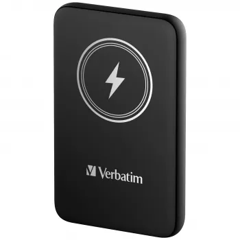 Verbatim Charge 'n' Go Powerbank Magnética Sem Fios 10000mAh Preto