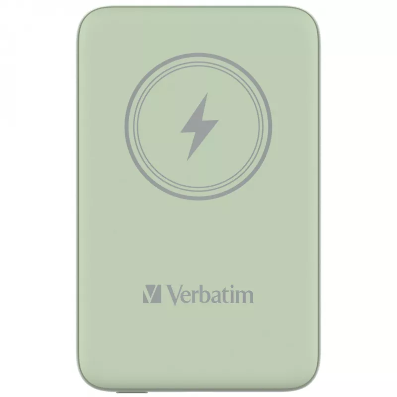 Verbatim Charge 'n' Go Powerbank Magnética Sem Fios 10000mAh Verde