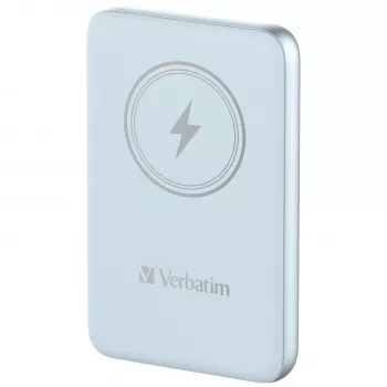 Verbatim Charge 'n' Go Powerbank Magnética Sem Fios 10000mAh Azul