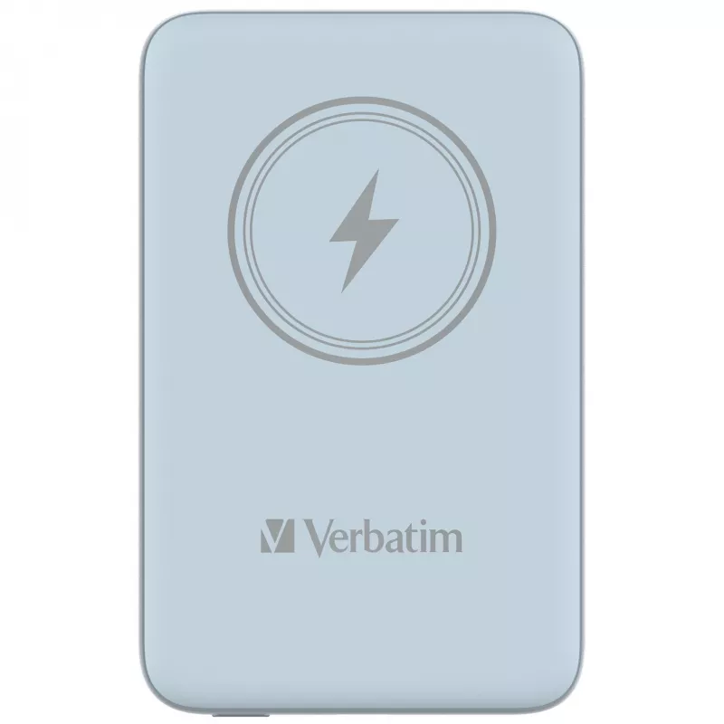 Verbatim Charge 'n' Go Powerbank Magnética Sem Fios 10000mAh Azul