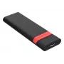 Verbatim Caixa para SSD M.2 NVMe Kit, Caixa para SSD, M.2, PCI Express, 10 Gbit/s, Conectividade USB, Preto, Vermelho