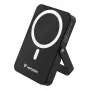 Verbatim Charge 'n' Go Powerbank Magnética Sem Fios com Suporte – 10000 mAh Preto