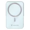Verbatim Charge 'n' Go Powerbank Magnética Sem Fios com Suporte – 10000 mAh Azul