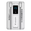 Verbatim Charge'n'Go 2C & Ecrã Powerbank 10000 mAh Prateado