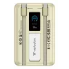 Verbatim Charge'n'Go 2C & Ecrã Powerbank 10000 mAh Dourado, 10000 mAh, Polímero de Lítio (LiPo), Power Delivery 3.0, Quick Charge 3.0, Carregamento Sem Fios, 3,85 V, 52 W