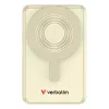 Verbatim Charge'n'Go 2C & Ecrã Powerbank 10000 mAh Dourado, 10000 mAh, Polímero de Lítio (LiPo), Power Delivery 3.0, Quick Charge 3.0, Carregamento Sem Fios, 3,85 V, 52 W