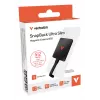 Verbatim SnapBack Ultra SSD Fina 512GB USB Type-C USB 3.2 Gen 2x2 Preto