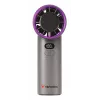 Verbatim Cool’n’Go IceTouch ventoinha de mão cinzento/lilás, cinzento, lilás, 1 ventoinha(s), ventoinha de mão, 1 unid., 8 W, iões de lítio (Li-Ion)