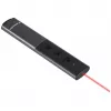 Verbatim Agenda apresentador sem fios com ponteiro laser vermelho, RF, USB, 100 m, preto, prateado
