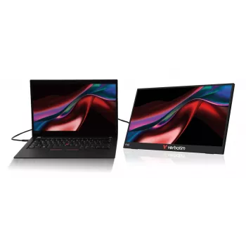 Monitor portátil Verbatim 15,6 polegadas FHD Touch LCD 1920 x 1080