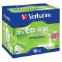 Verbatim CD-RW 12x 700 MB 10 unid.