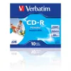Verbatim CD-R AZO Wide Inkjet Printable 700 MB 52x 10 unid.