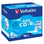 Verbatim CD-R AZO Crystal 700 MB 52x 10 unid.