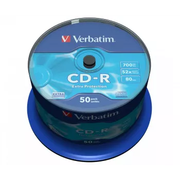 Verbatim CD-R Extra Protection 700 MB 52x 50 unid.