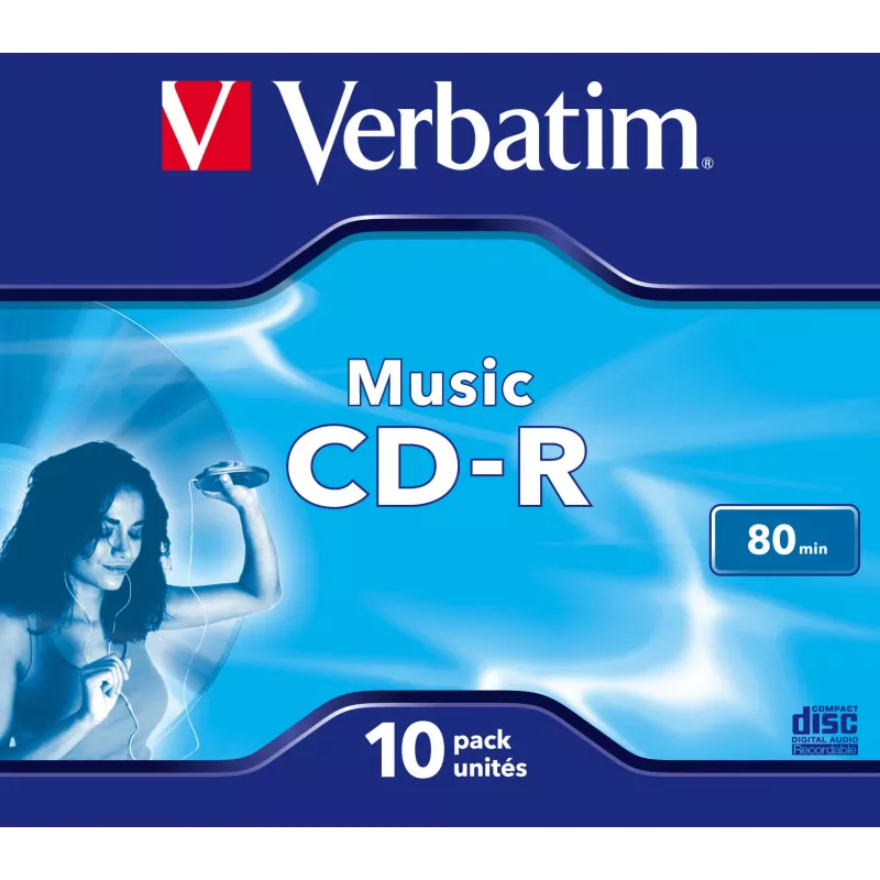 Verbatim Music CD-R 700 MB 16x 10 unid.
