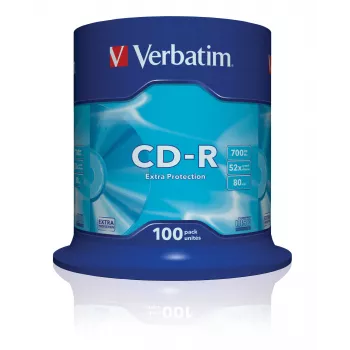 Verbatim CD-R Extra Protection 700 MB 52x 100 unid.