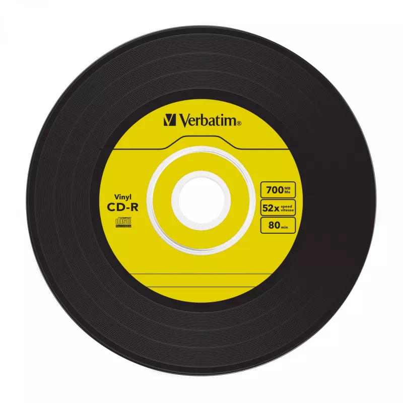 Verbatim CD-R AZO Data Vinyl 700 MB 52x 10 unid.