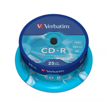 Verbatim CD-R Extra Protection 700 MB 52x 25 unid.