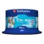 Verbatim CD-R AZO Wide Inkjet Printable no ID 700 MB 52x 50 unid.