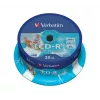 Verbatim CD-R AZO Wide Inkjet Printable 700 MB 52x 25 unid.