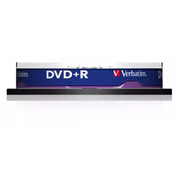 Verbatim DVD+R mate prateado 4,7 GB 10 unid.
