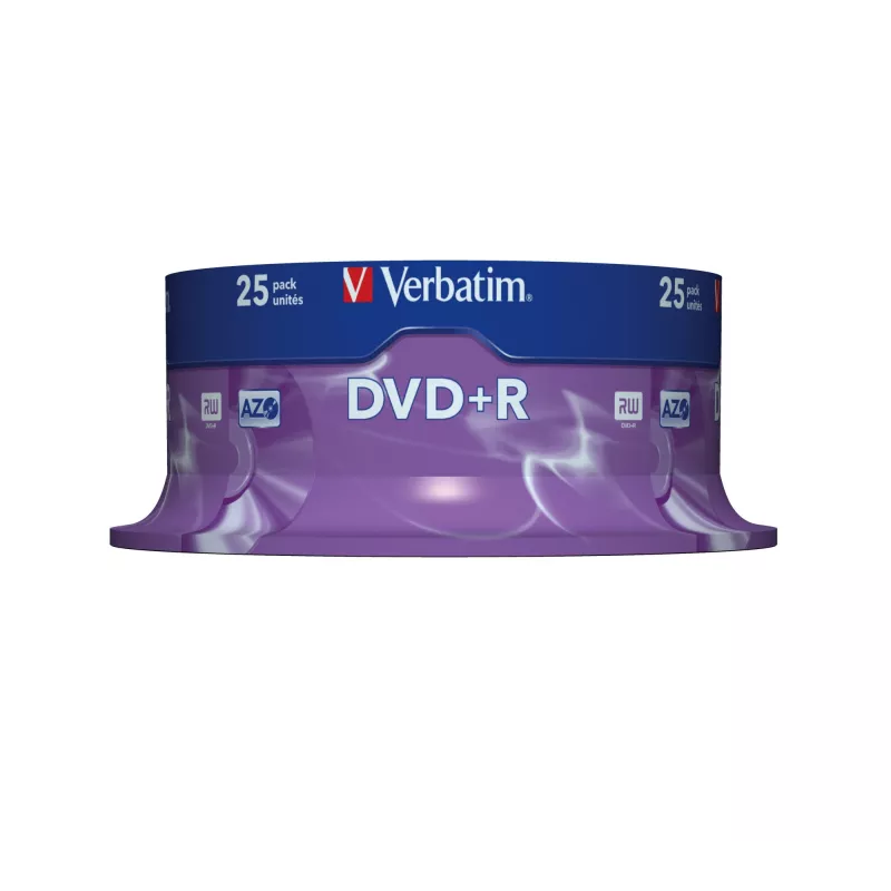 Verbatim VB-DPR47S2A, DVD+R, 120 mm, spindel, 25 unid., 4,7 GB