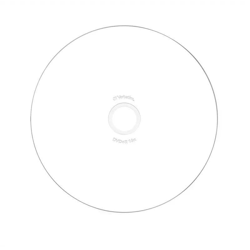 Verbatim DVD+R Wide Inkjet Printable ID Brand, DVD+R, 120 mm, imprimível, caixa de jóia, 10 unid., 4,7 GB