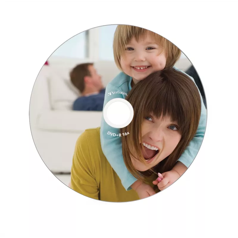 Verbatim DVD+R Wide Inkjet Printable ID Brand, DVD+R, 120 mm, imprimível, caixa de jóia, 10 unid., 4,7 GB