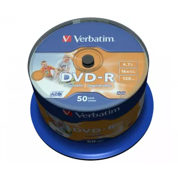 Verbatim 43533 DVD virgem 4,7 GB DVD-R 50 unid.