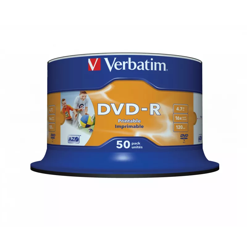 Verbatim 43533 DVD virgem 4,7 GB DVD-R 50 unid.
