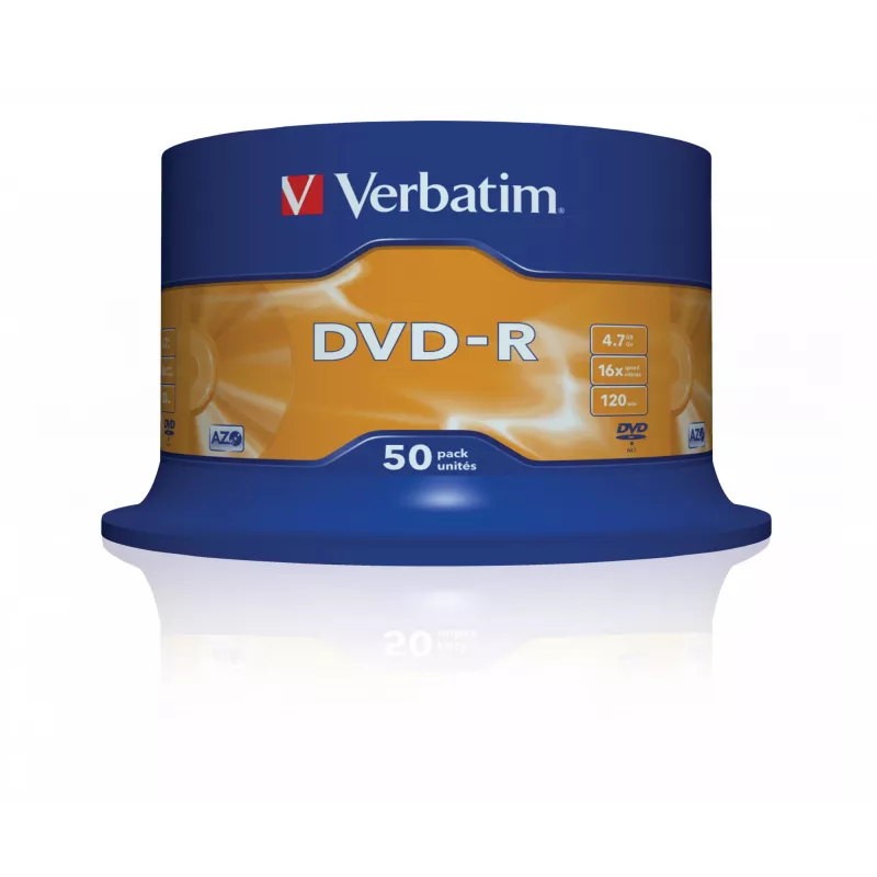 Verbatim DVD-R Matt Silver 4,7 GB 50 unid.