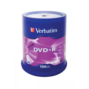 Verbatim DVD+R Matt Silver 4,7 GB 100 unid.