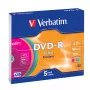Verbatim DVD-R Colour 4,7 GB 5 unid.