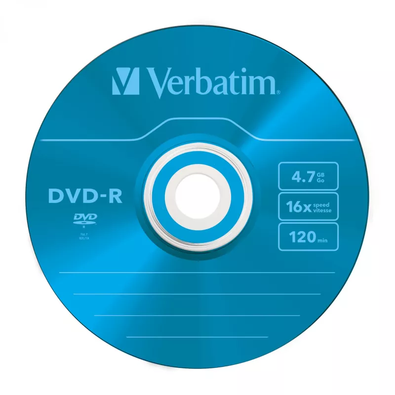 Verbatim DVD-R Colour 4,7 GB 5 unid.