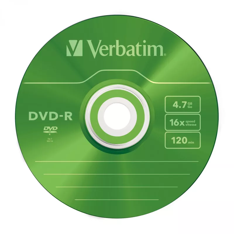Verbatim DVD-R Colour 4,7 GB 5 unid.