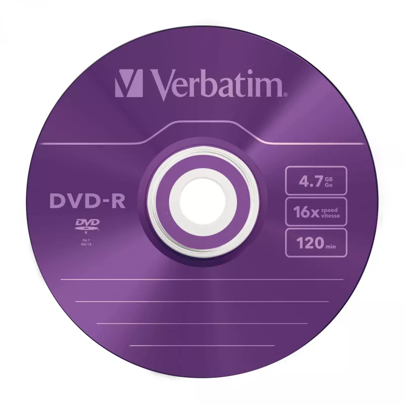 Verbatim DVD-R Colour 4,7 GB 5 unid.