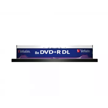 Verbatim VB-DPD55S1, DVD+R DL, 120 mm, spindel, 10 unid., 8,5 GB
