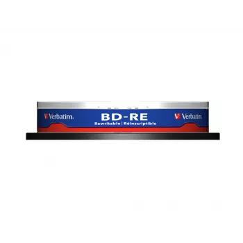 Verbatim BD-RE SL 25GB 2x pack de 10 spindel 10 unid.
