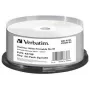 Verbatim BD-R SL 25GB 6x Wide Printable spindle de 25 - No ID Brand