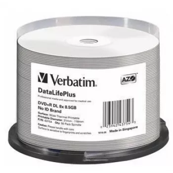 Verbatim DataLifePlus 8,5 GB DVD+R DL 50 unid.