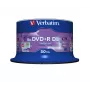 Verbatim DVD+R Double Layer 8x prateado mate spindle de 50