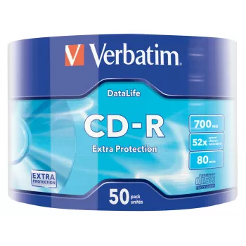 Verbatim CD-R Extra Protection 700 MB 52x 50 unid.