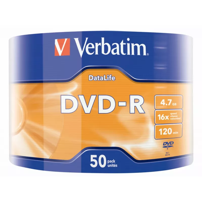 Verbatim 43791 discos DVD 4,7 GB DVD-R 50 unid.