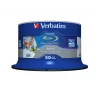 Verbatim 43812 disco Blu-Ray BD-R 25 GB não gravado 50 unid.